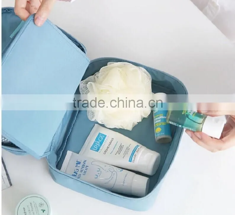 Convience outdoor travel toiletry bag for lady