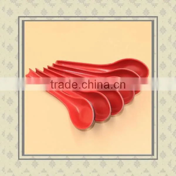 Custom heavy duty plastic spoons with high quality for children home kitchen spoons manufacturer