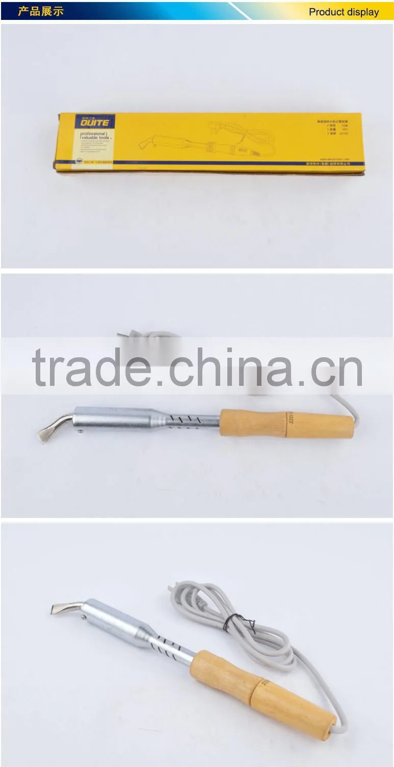wooden handle electric soldering iron,75w300w soldering iron,automatic soldering iron