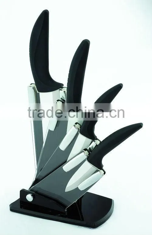 white color ceramic blade knife set