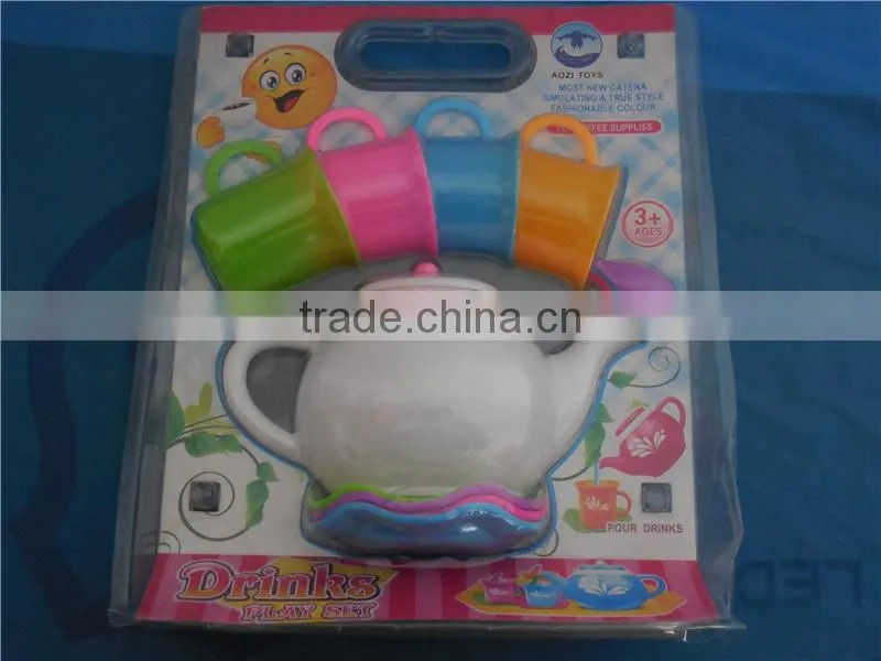 2016 new fashion Deluxe kitchen play toy food tea set for boys