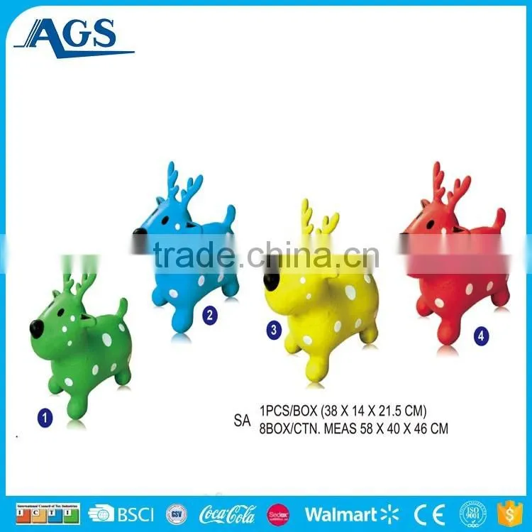 Factory custom pvc toy animal lovely inflatable dog