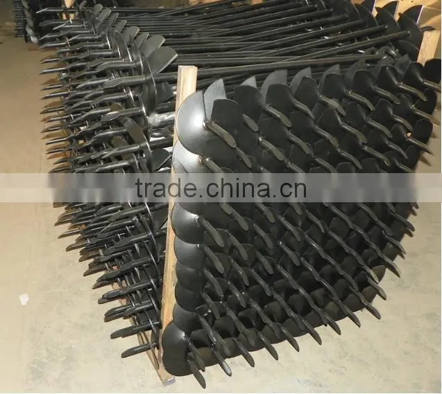 Professional factory supply good quality earth anchor with auger for euro market
