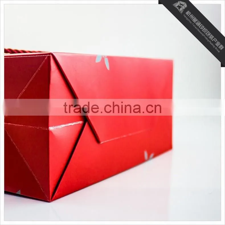 High Quality Matt Shopping Paper Bag/Fashionable Clothing Packaging Bag
