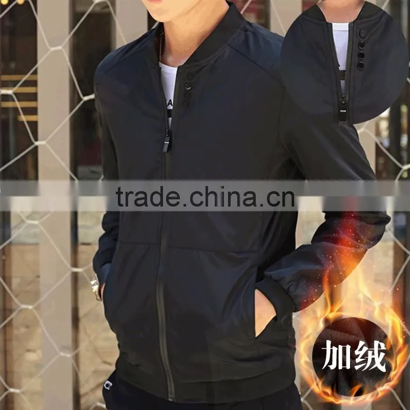 2016 new style customized manufactorying thicker winter autumn spring baseball jackets for men