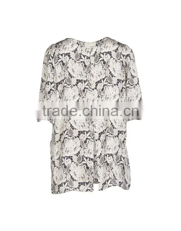 2016 new arrival best quality fashion daily wear ladies smart blouse