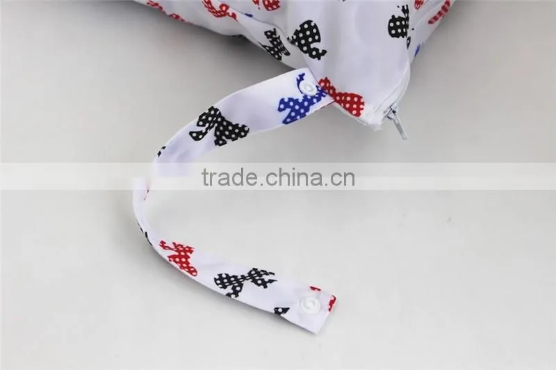 Polyester Material Diaper Wet Bag washable diaper bag baby bags for mothers pul fabric waterproof china wholesale