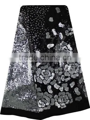 FL0055 gold 2015 newest african fashion high quality French Lace net lace for party wedding dresses and clothing