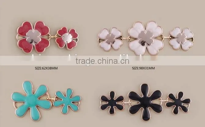 Zinc alloy jewelry decoration for clothing shoes bags gold garment bags shoes accessories