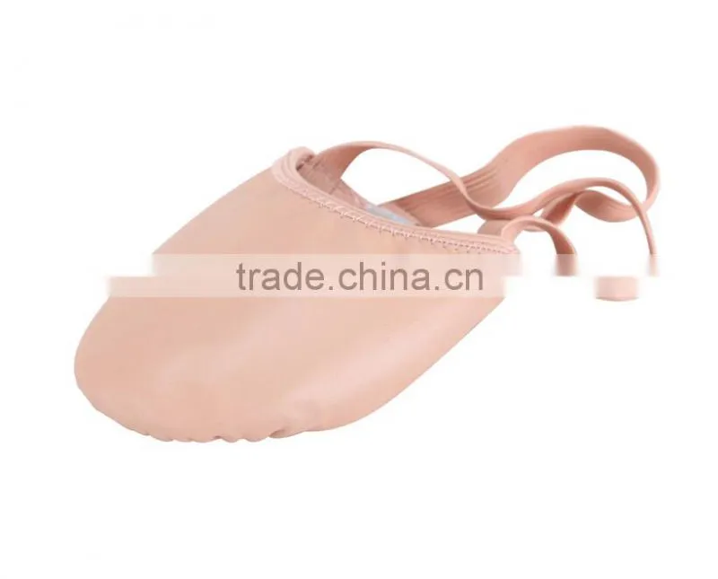 high quality Dance shoe,ballet shoe,gymnastic super leather half shoes