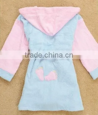100% cotton eco-friendly hooded children bathrobes,kids hooded bathrobe,children hooded bathrobes