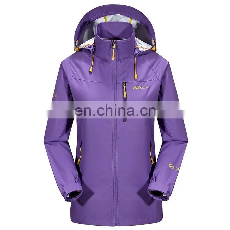 Women's sport windbreaker water repellent jacket