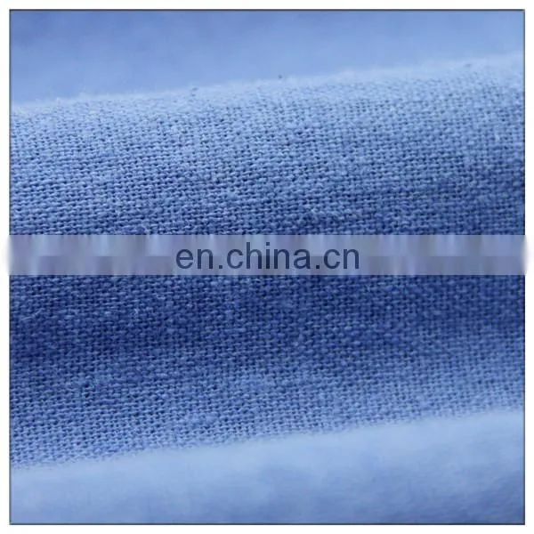 Rayon linen blended+water wash finished fabric