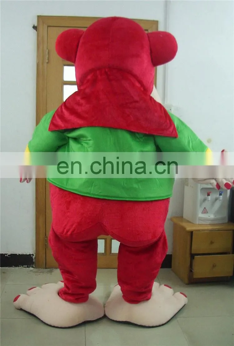 2016 What's up? Funny Professional cartoon character hippo costume