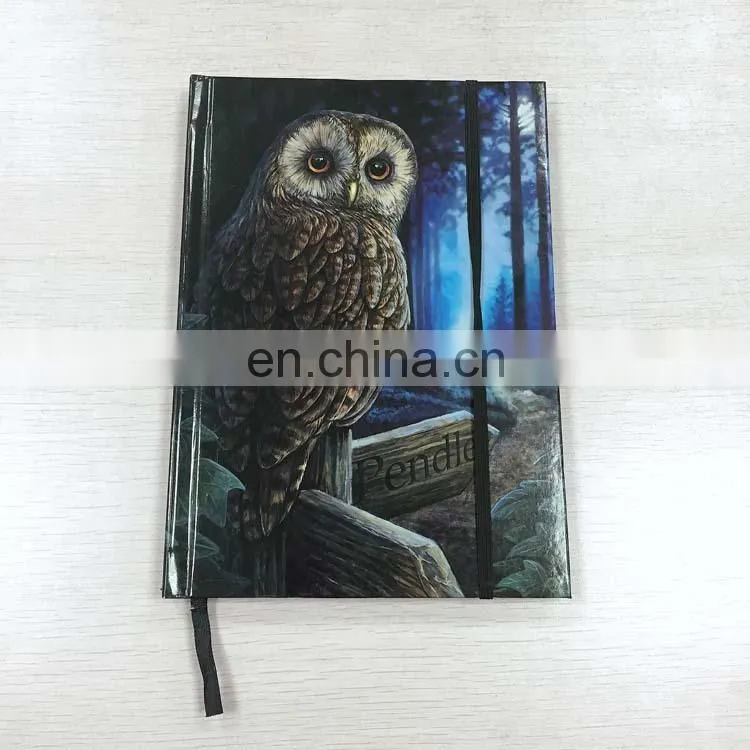 China Manufacture Wholesale Offset Printing Custom Cheap Thick Hardcover Note book With Ribbon