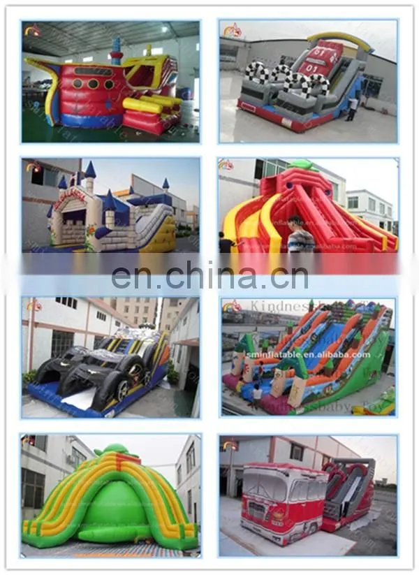 New design inflatable car slide for kids,cartoon car inflatable climbing slide,giant inflatable slide for sale