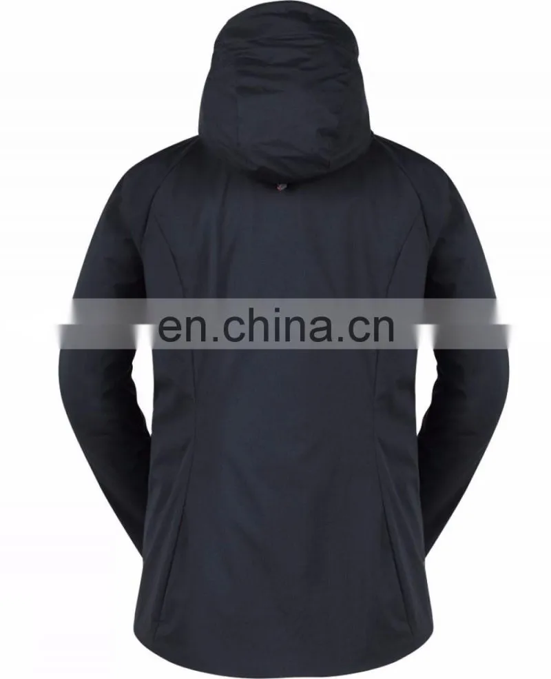 Custom winter spandex polyester mens waterproof softshell green jacket