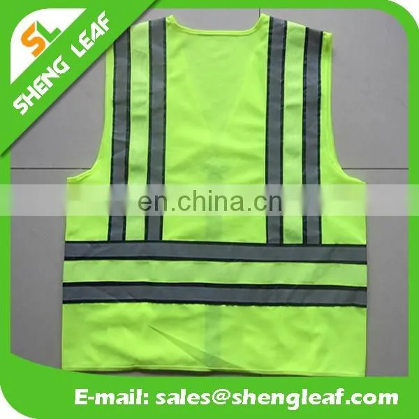 2017 Hi Vis wholesale knitted fabric reflective safety vest