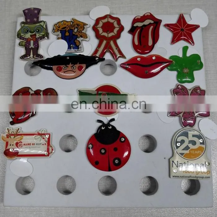 best customized advertising personalise led flashing badge buttons