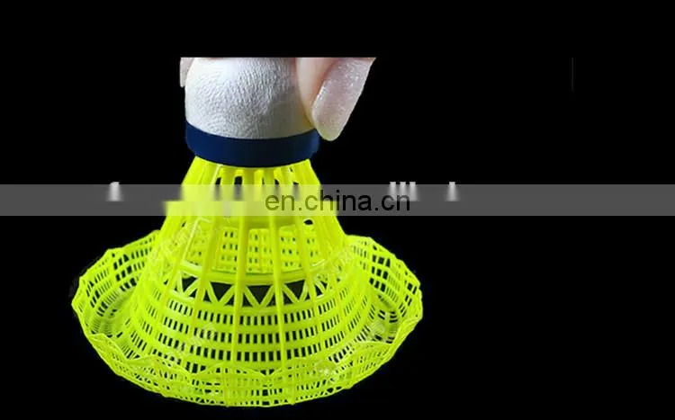 6 pcs set badminton nylon shuttlecock aeroplane badminton shuttlecock