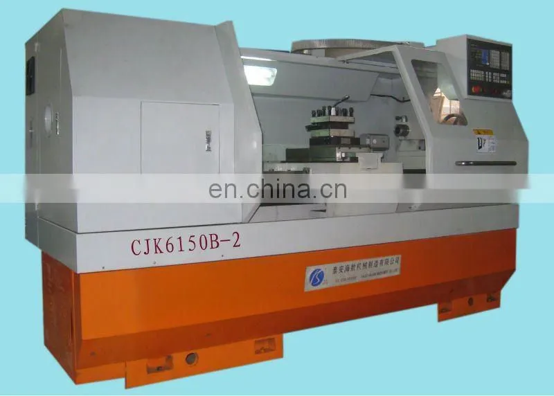 CK6150B-2 big cnc lathe machine with high precision controller siemens