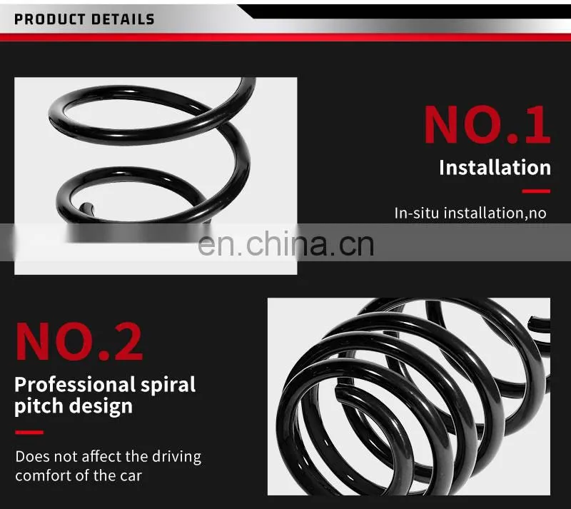 UGK High Quality Rear Suspension Parts Car Coil Spring Shock Absorber Springs For Hyundai NFSONATA 55350-3K000