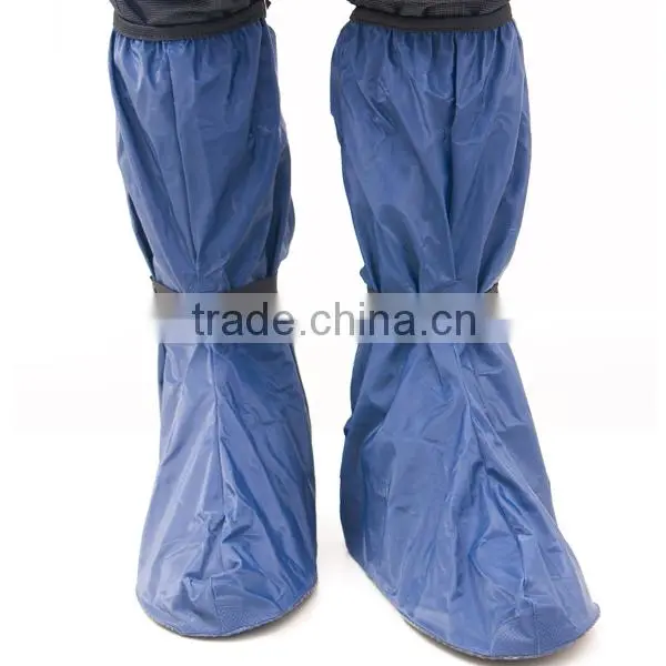 polyester PVC motorcycle rain shoe cover