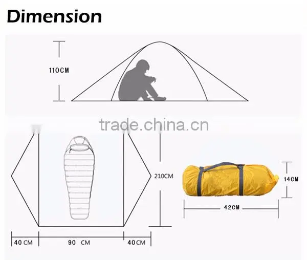 (1071) professional high quality 2 layer waterproof 3000mm camping canvas tent
