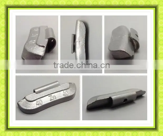 Zinc wheel weights in grams or OZ