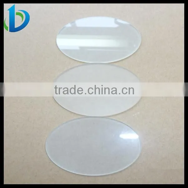 led glass lamp cover with one side frosted