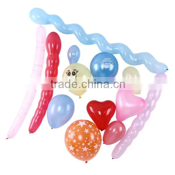 inflatable latex balloon for decor or advertise