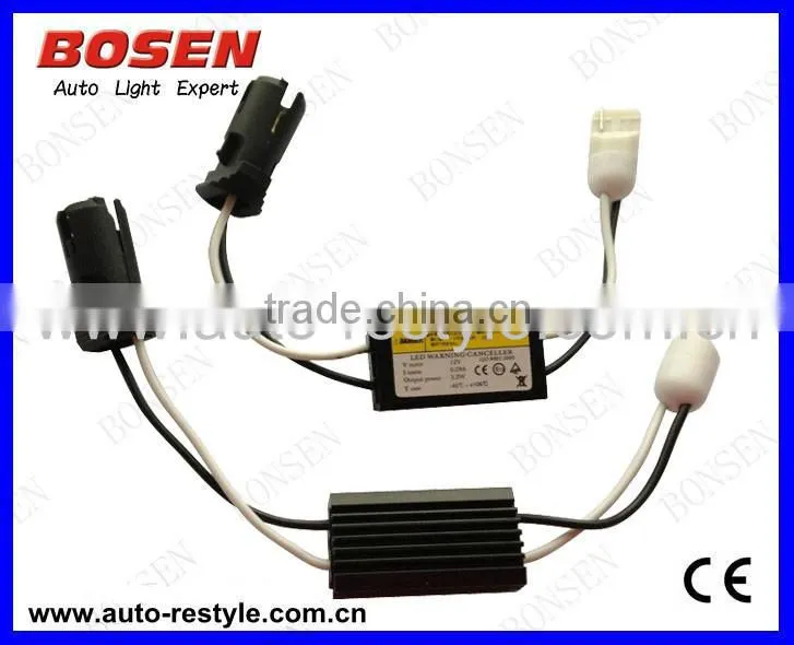 led load resistor,LED error canceller,led bulb warning canceller,led bulb BAU15S 1156 error decoder