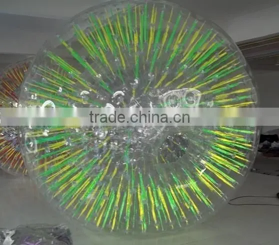 1.0mm TPU/PVC high quality inflatable aqua zorbing ball
