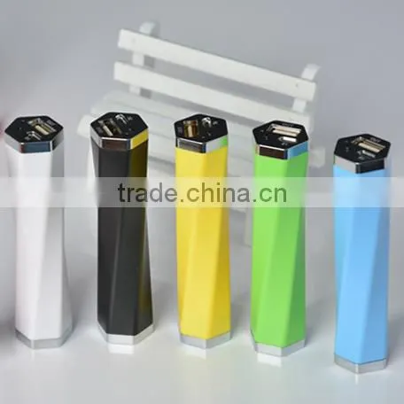 Portable LED power bank 2600mA travelling charger