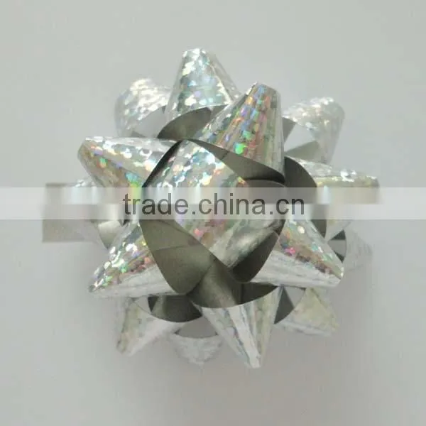 PP ribbon gift decoration packing christamas promotional star bow