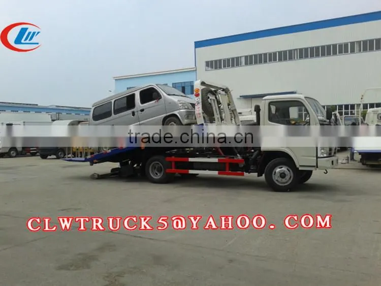 factory price 4-5t china tow truck sale in india,Dongfeng small 4X2 tow truck for sale