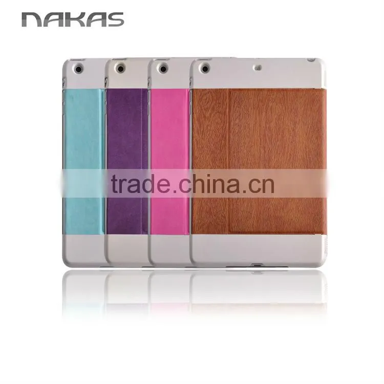 Factory wholesale lovely bear leather tablet cover case for IPad mini