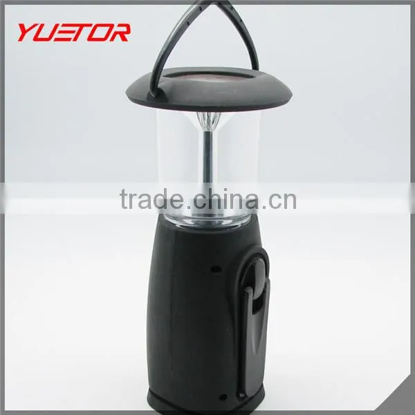 6 LED Hand-Cranking & Solar Camping Lantern