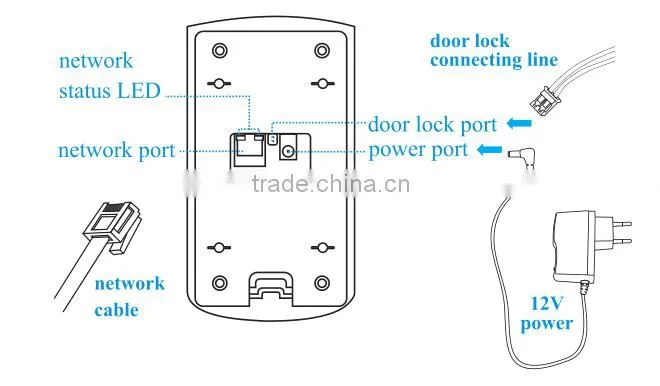 Wifi Video Door bell Phone App DIY Home Security Alarm Burglar System