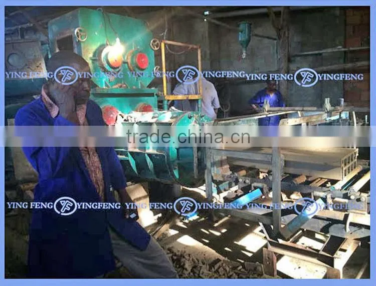 New brick technology, JKR45 clay hollow build brick machine with high performance