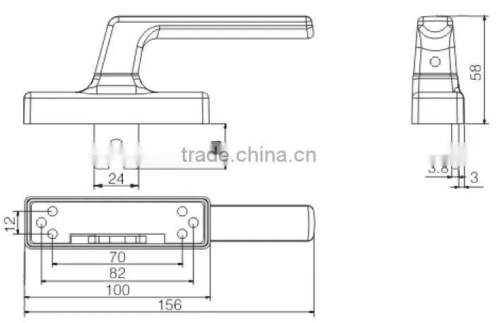 window handle JW9003A