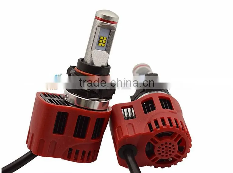 B-deals P6 45W LED Headlight for Cars Mini Size H4, H7, H8, H9, H10, H13, H16, 9004, 9007, 5202