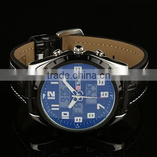 Sports Vogue Watch Watches Mens Wrist Watch Digital Dual Time Zone Wholesale
