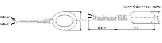 water level float switch HP-M15-1, mercury float switch, water level controller float switch