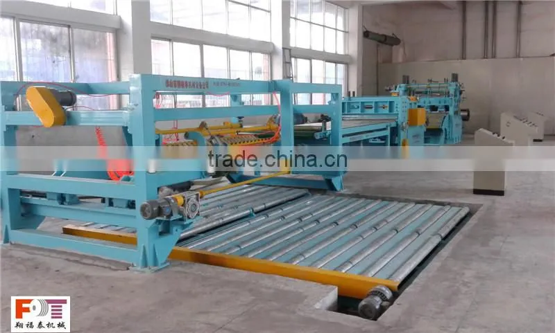 Coil Processing Production Line - Cut To Length Line For 1250mm * 2.0mm