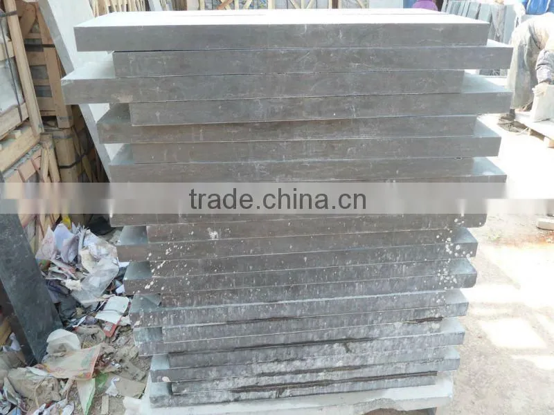 Blue stone step stair