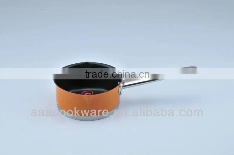 Transparent high-temperature painting stainless steel kitchenware sets