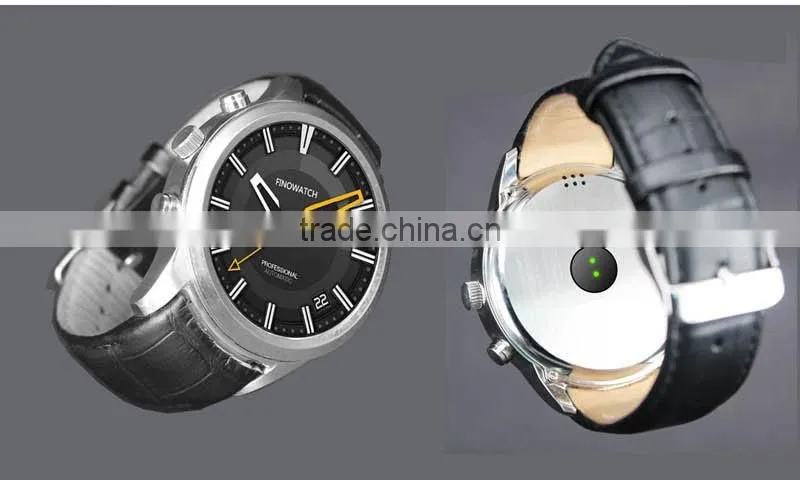 X5 Amoled screen 1.4" dual bluetooth 2.1/4.0 android 4.4 OS MTK6572 low cost 3G smartwatch