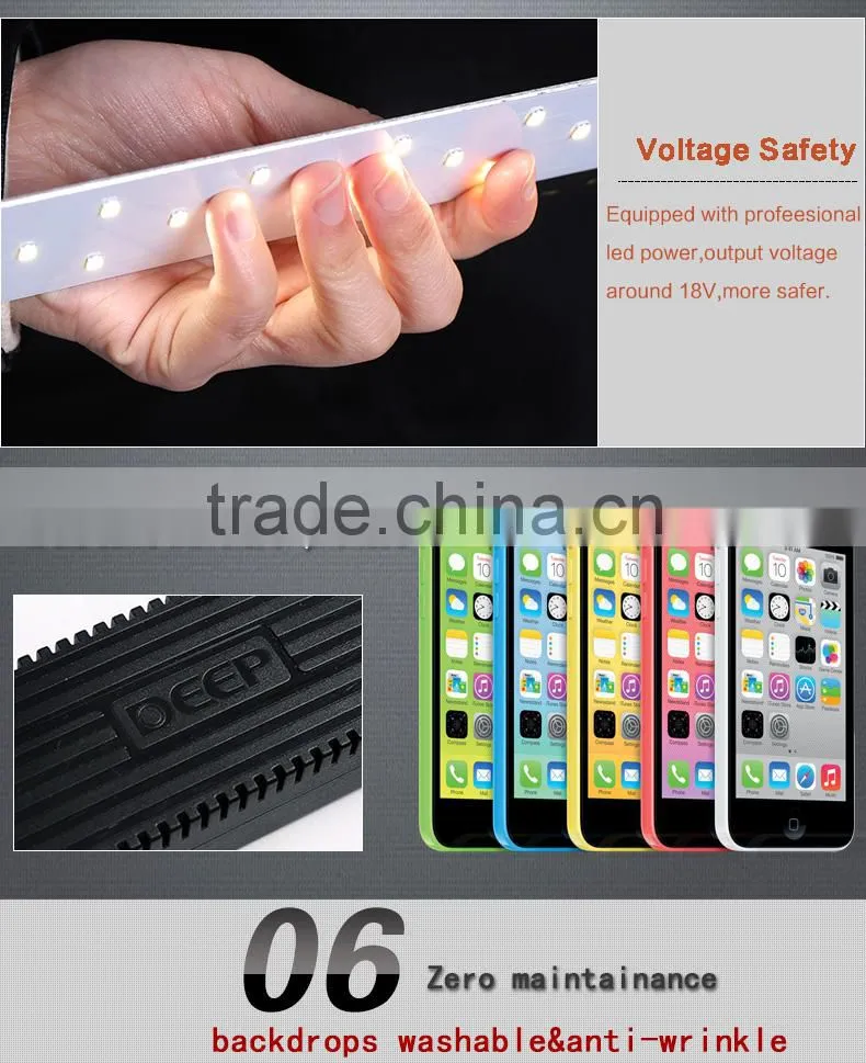 60cm*60cm LED video light box Studio Video Lighting boxfor Photography with dimmer switch
