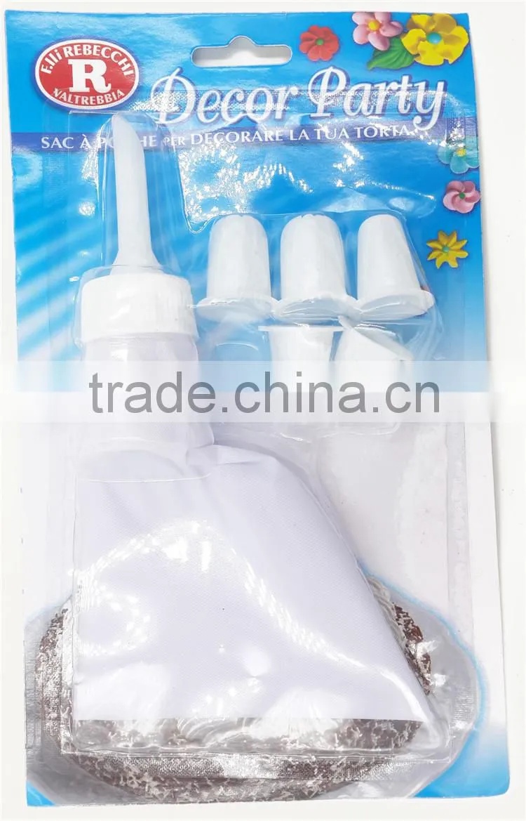 Baking tools plastic icing gun sets for kids